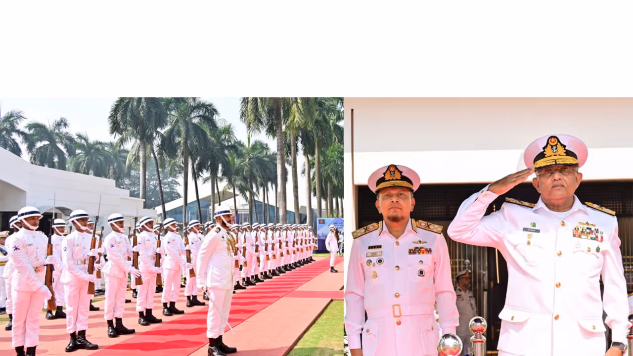 Pakistan Navy Chief Admiral Naveed Ashraf Visits Bangladesh for Bilateral Talks Pakistan Navy Chief Admiral Naveed Ashraf Visits Bangladesh for Bilateral Talks