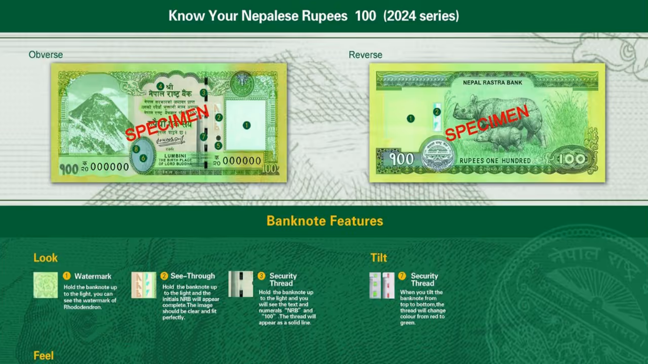 Nepal Releases New 100 Rupee Banknote With Disputed Territories Map