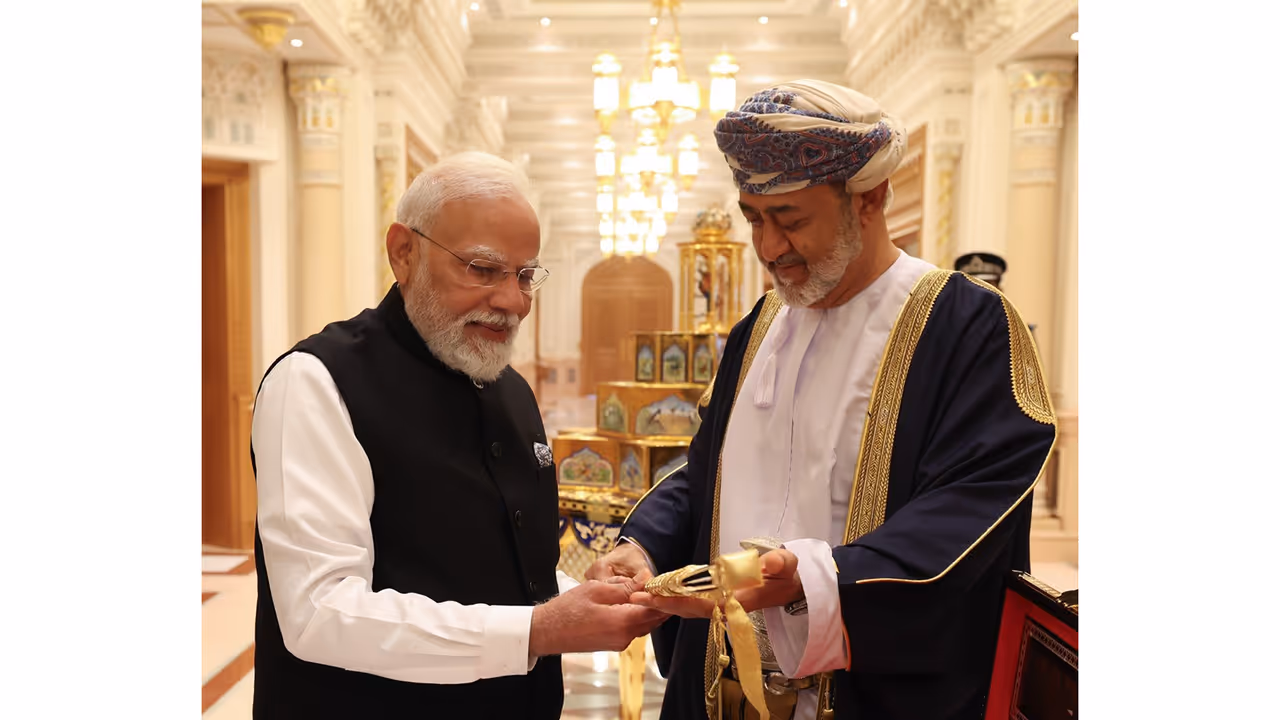 PM Modi Receives Omans Highest Civilian Honour A Symbol Of India Oman Trust PM Modi Receives Omans Highest Civilian Honour A Symbol Of India Oman Trust