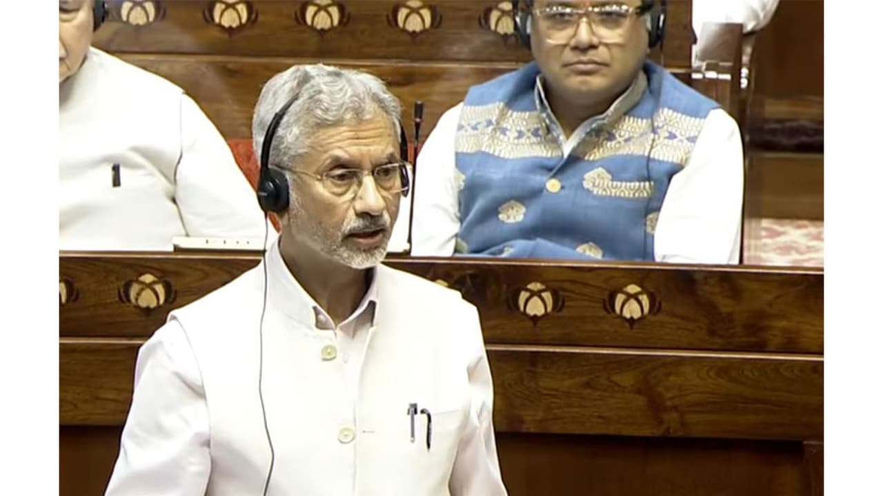 Jaishankar Addresses Parliament on Worsening West Asia Conflict After US Israel Strikes on Iran Jaishankar Addresses Parliament on Worsening West Asia Conflict After US Israel Strikes on Iran