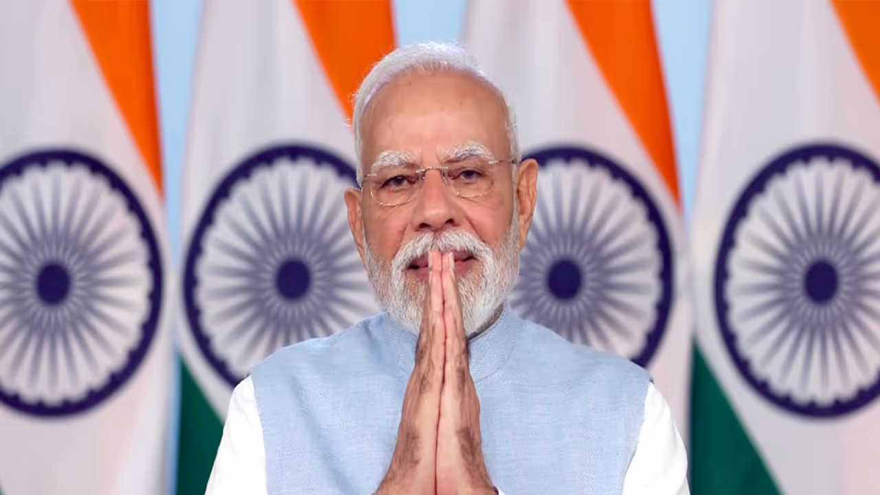 PM Modi Offers Musical Tribute on Navratri Day One