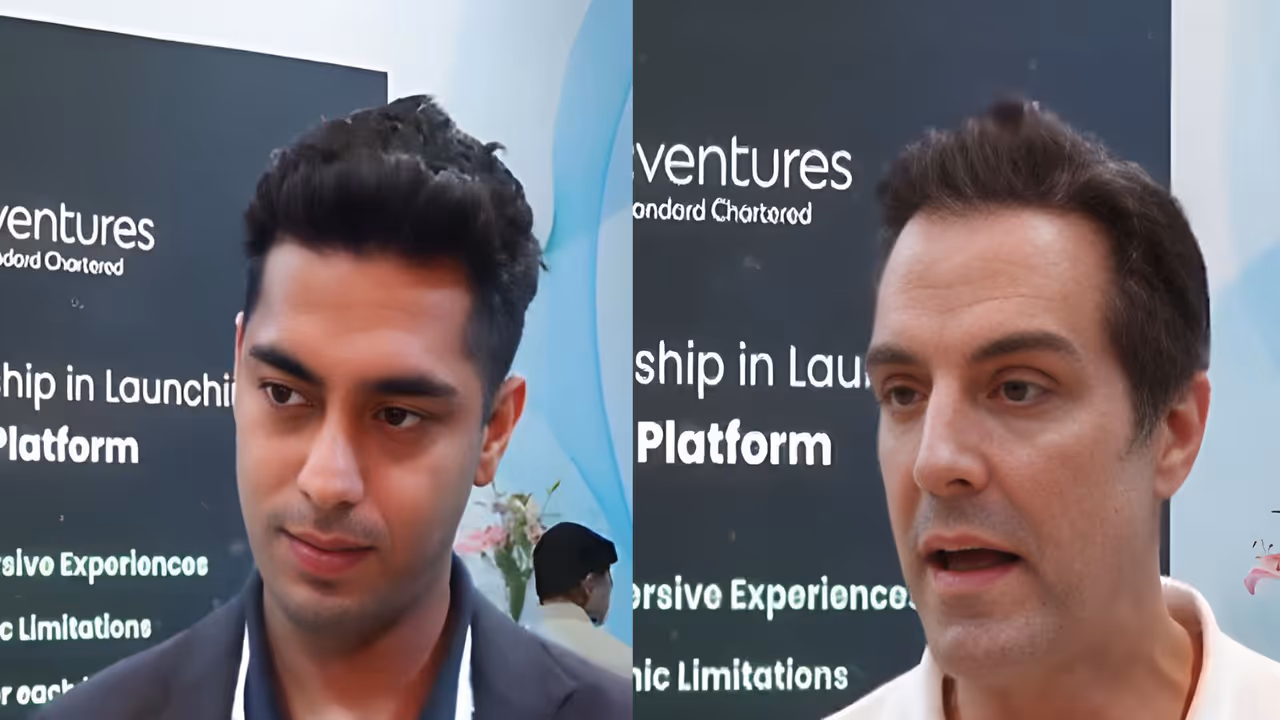 Apurv Suri, Head of Client Engagement and Partnership Lead at SC Ventures; Harald Eltvedt, Operating Member at SC Ventures (Photo/ANI) Apurv Suri, Head of Client Engagement and Partnership Lead at SC Ventures; Harald Eltvedt, Operating Member at SC Ventures (Photo/ANI)