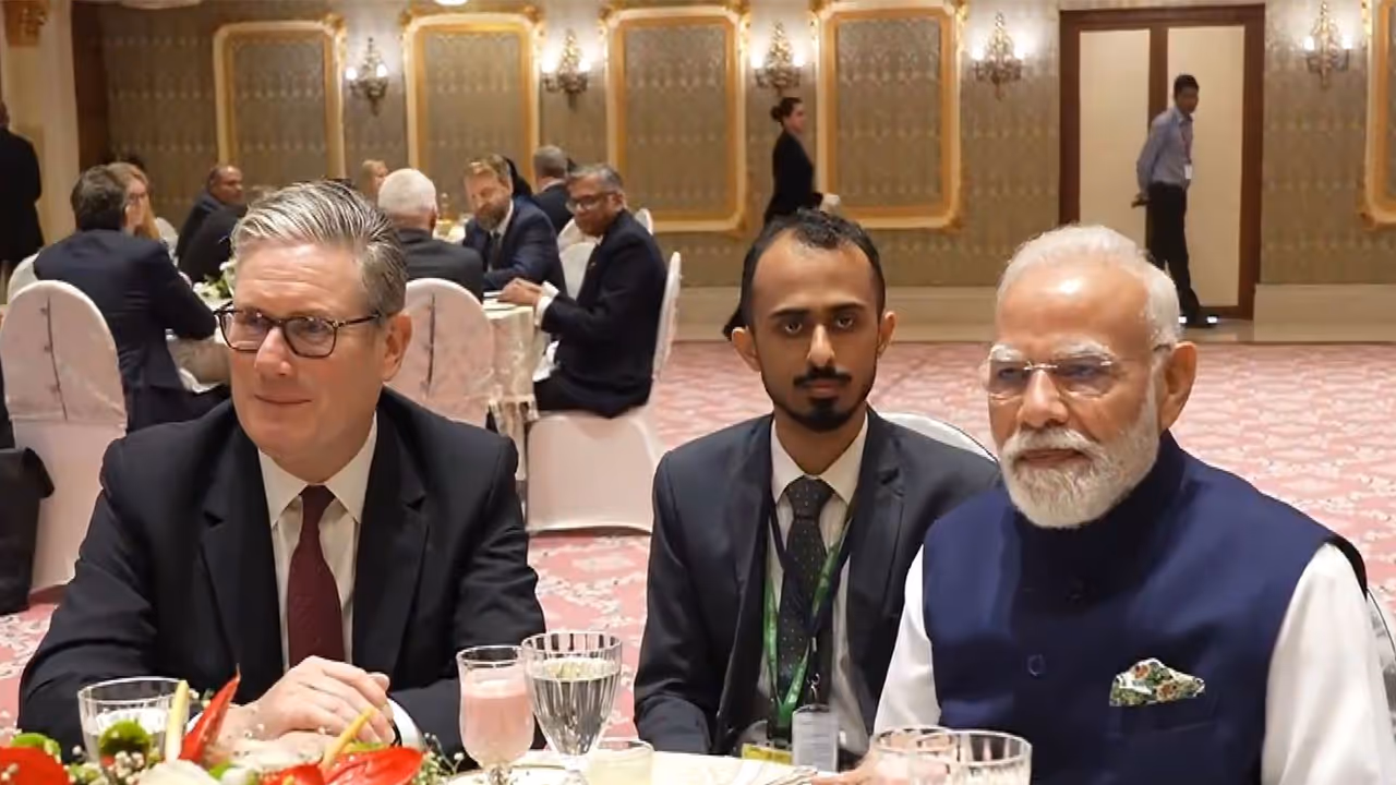 Narendra Modi Keir Starmer