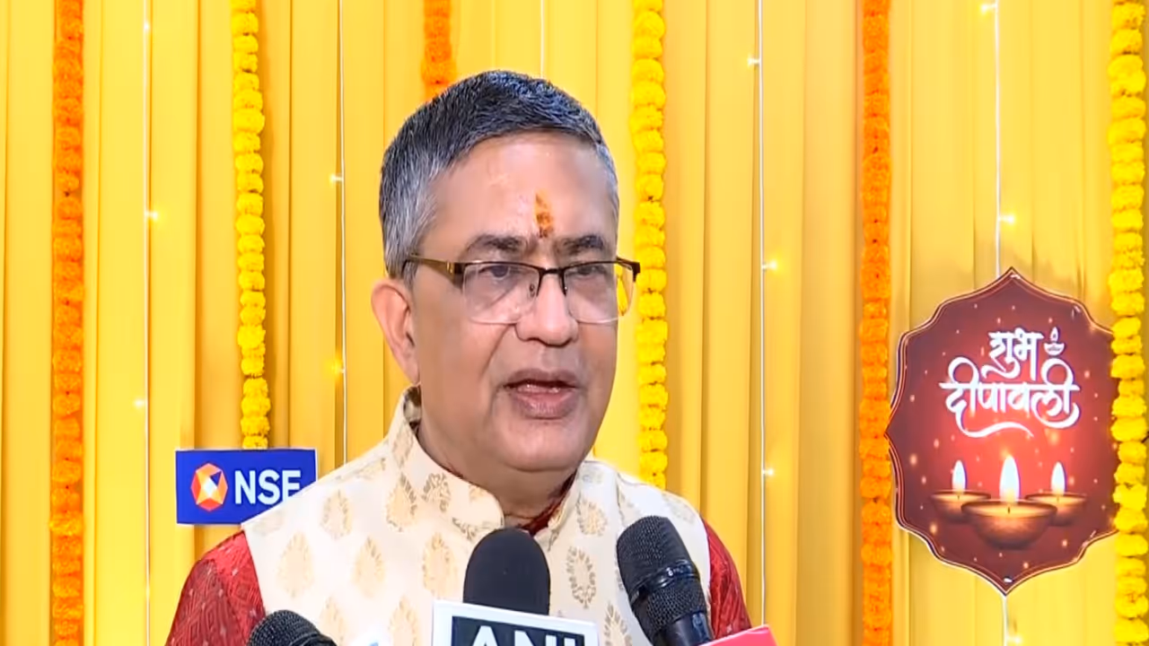 Ashish Chauhan, CEO of the National Stock Exchange (NSE) (Photo/ANI)