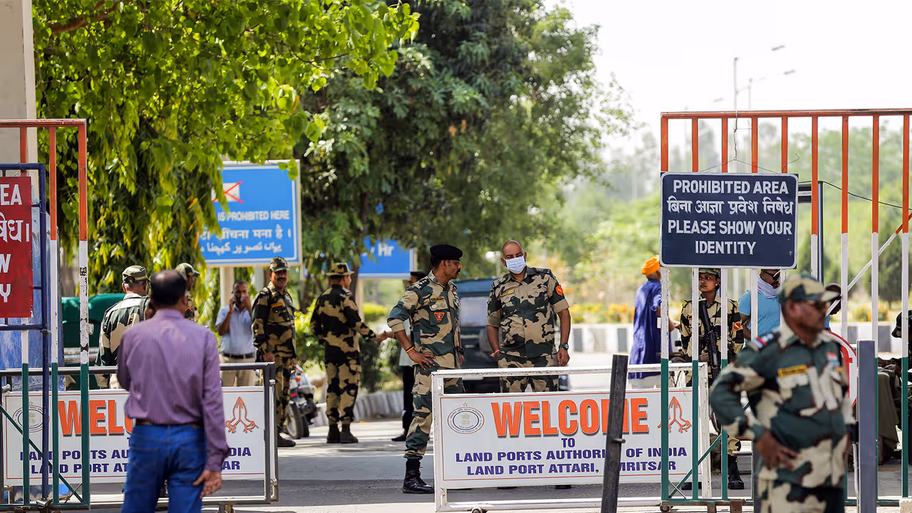 Pakistan: Attari border (File Photo/ ANI)
