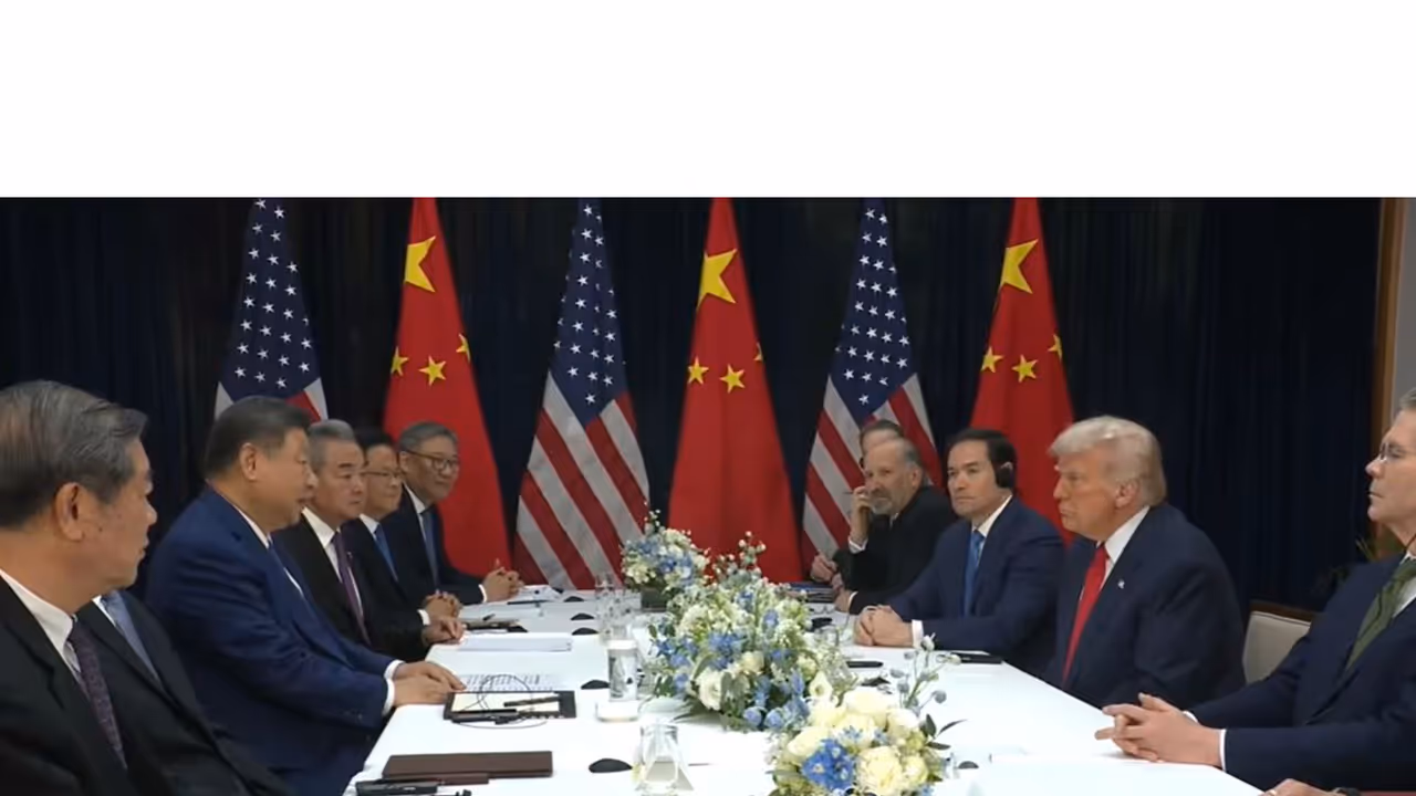 Donald Trump and Xi Jinping Meet Donald Trump and Xi Jinping Meet