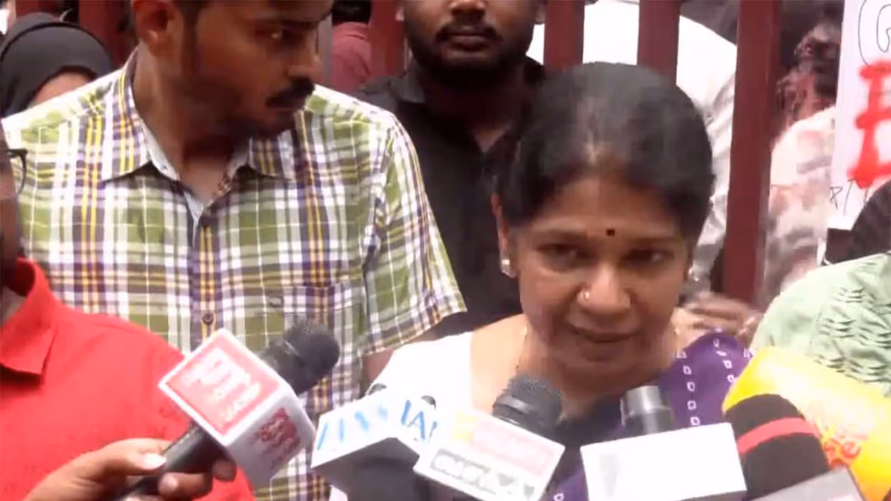 Kanimozhi Karunanidhi Says NEET Itself is a Scam and Demands Its Complete Abolition Kanimozhi Karunanidhi Says NEET Itself is a Scam and Demands Its Complete Abolition