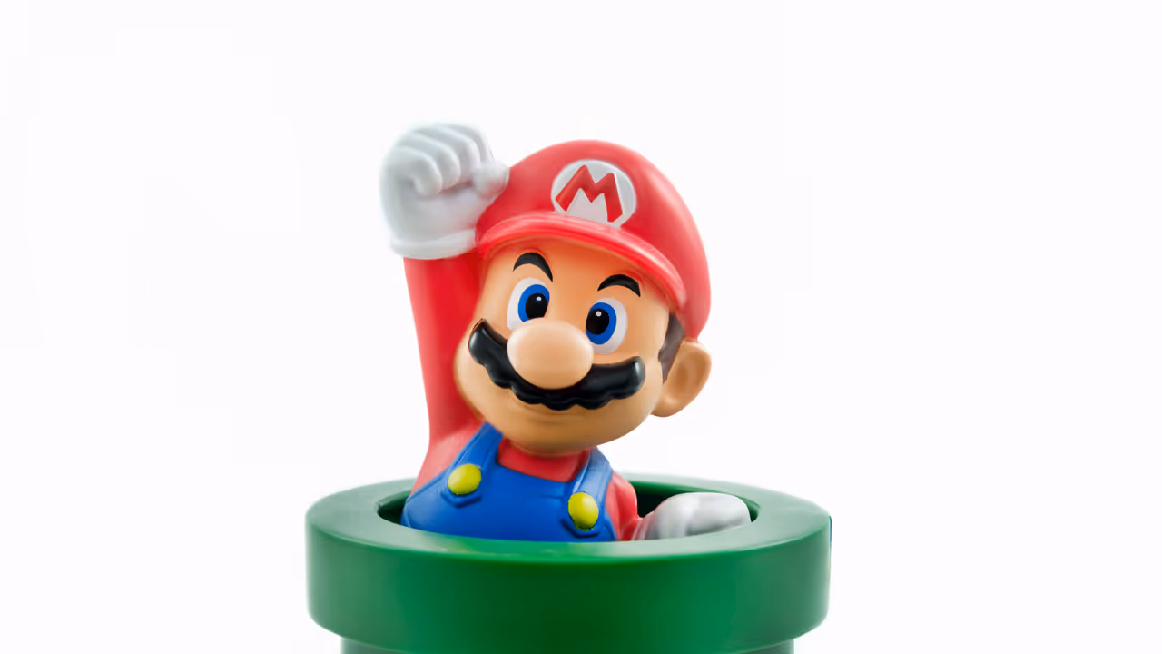 Mario from Nintendo's Super Mario Bros. franchise of video games