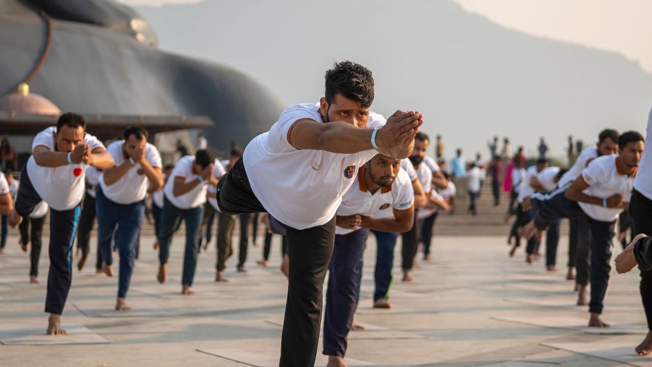 IAF officers at Isha Yoga 