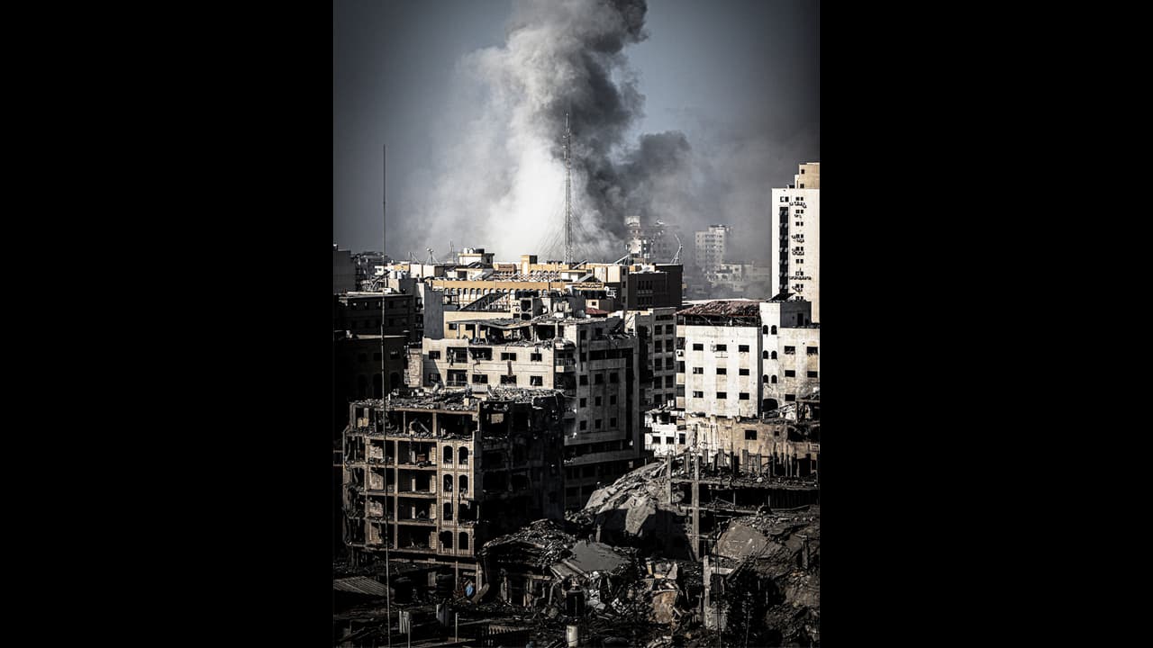 Gaza attack 34th day 