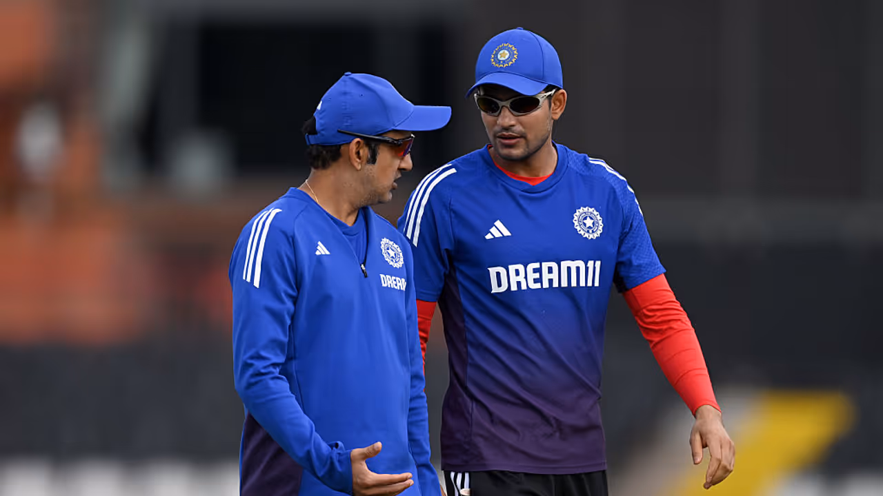 Gautam Gambhir and Shubman Gill Gautam Gambhir and Shubman Gill