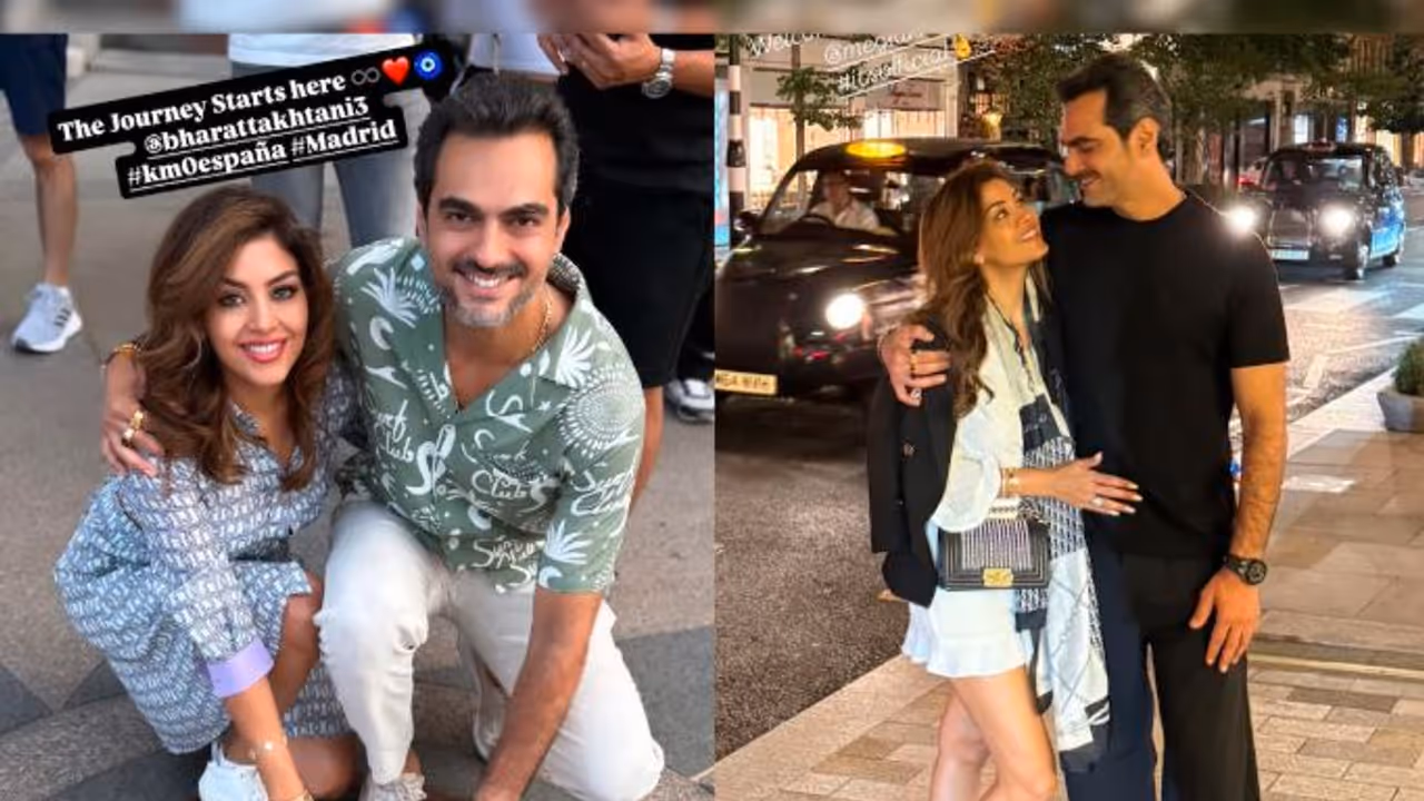 Bharat Takhtani Shares Romantic Photos with New Partner Meghna Lakshani