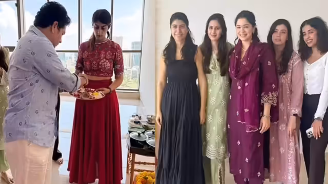 Arjun Tendulkar and Saaniya Chandok Arjun Tendulkar and Saaniya Chandok