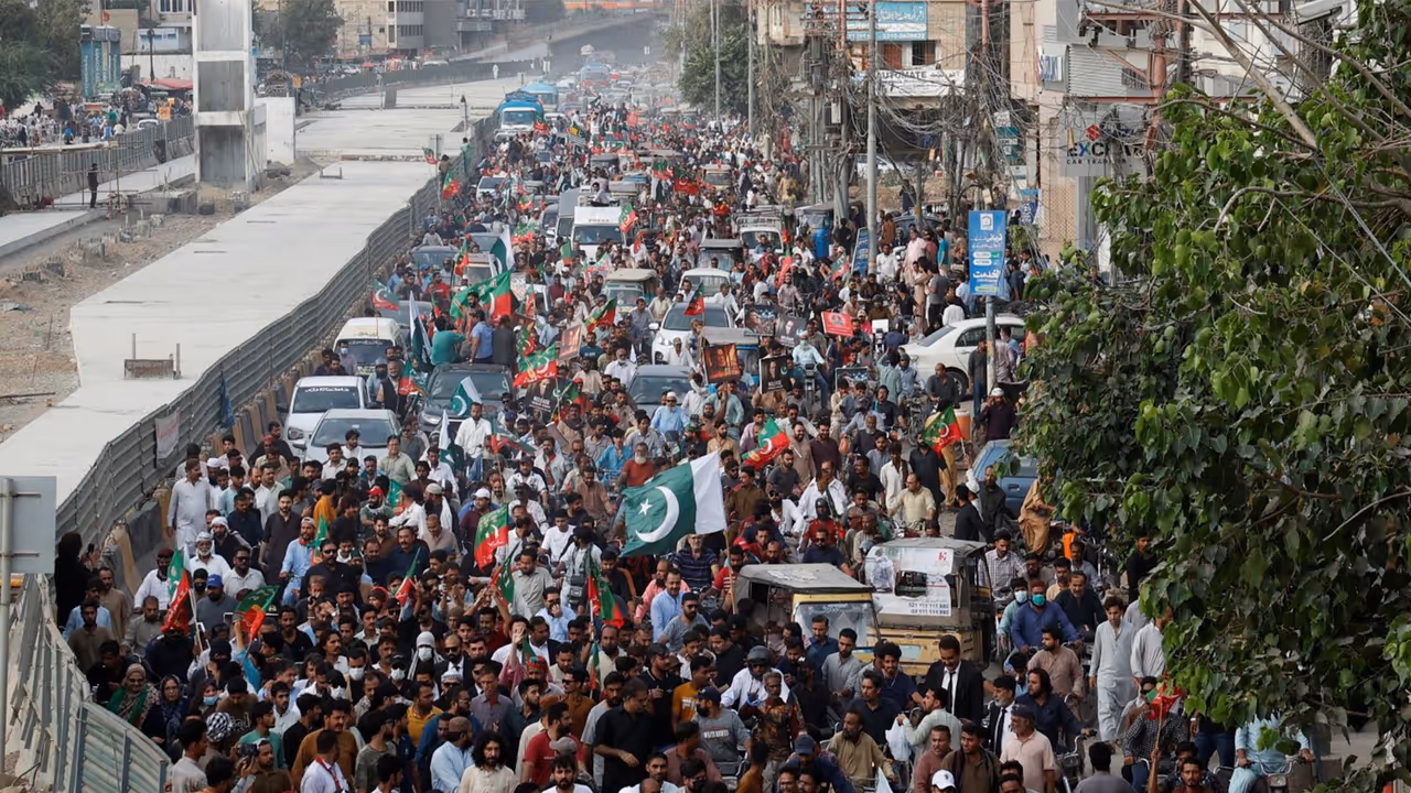 Protesters in PoGB slam Pakistan tax