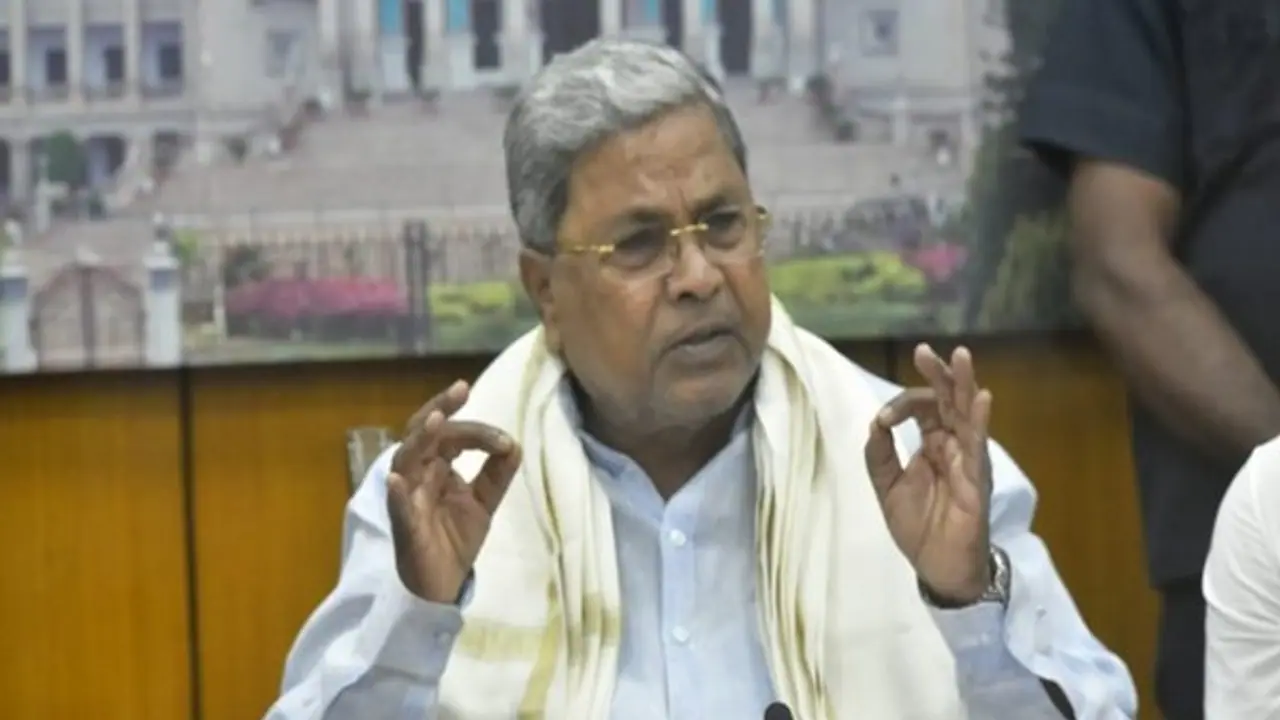 Karnataka CM Siddaramaiah (Photo: ANI)