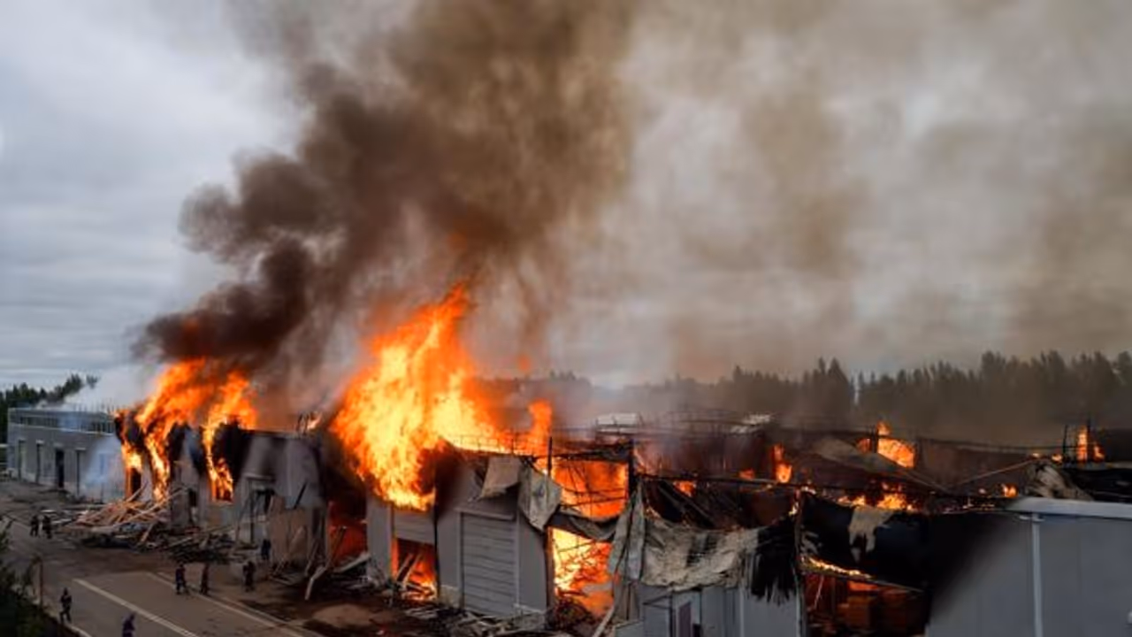 Ukraine Drone Strike Ukraine Drone Strike