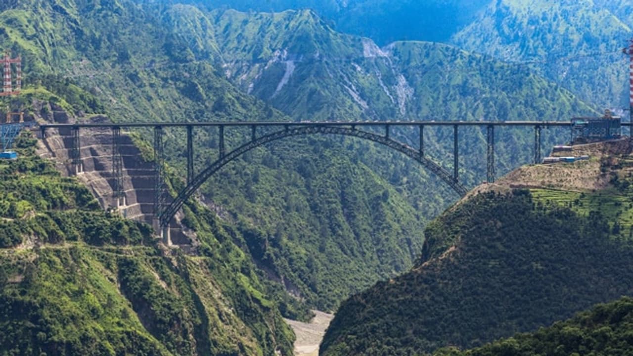 chenab bridge chenab bridge