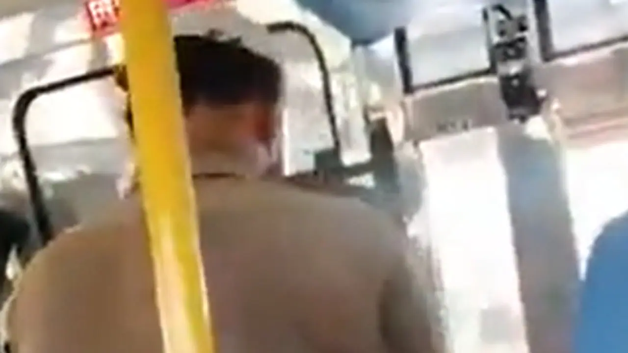 Namaz in Bus Karnataka