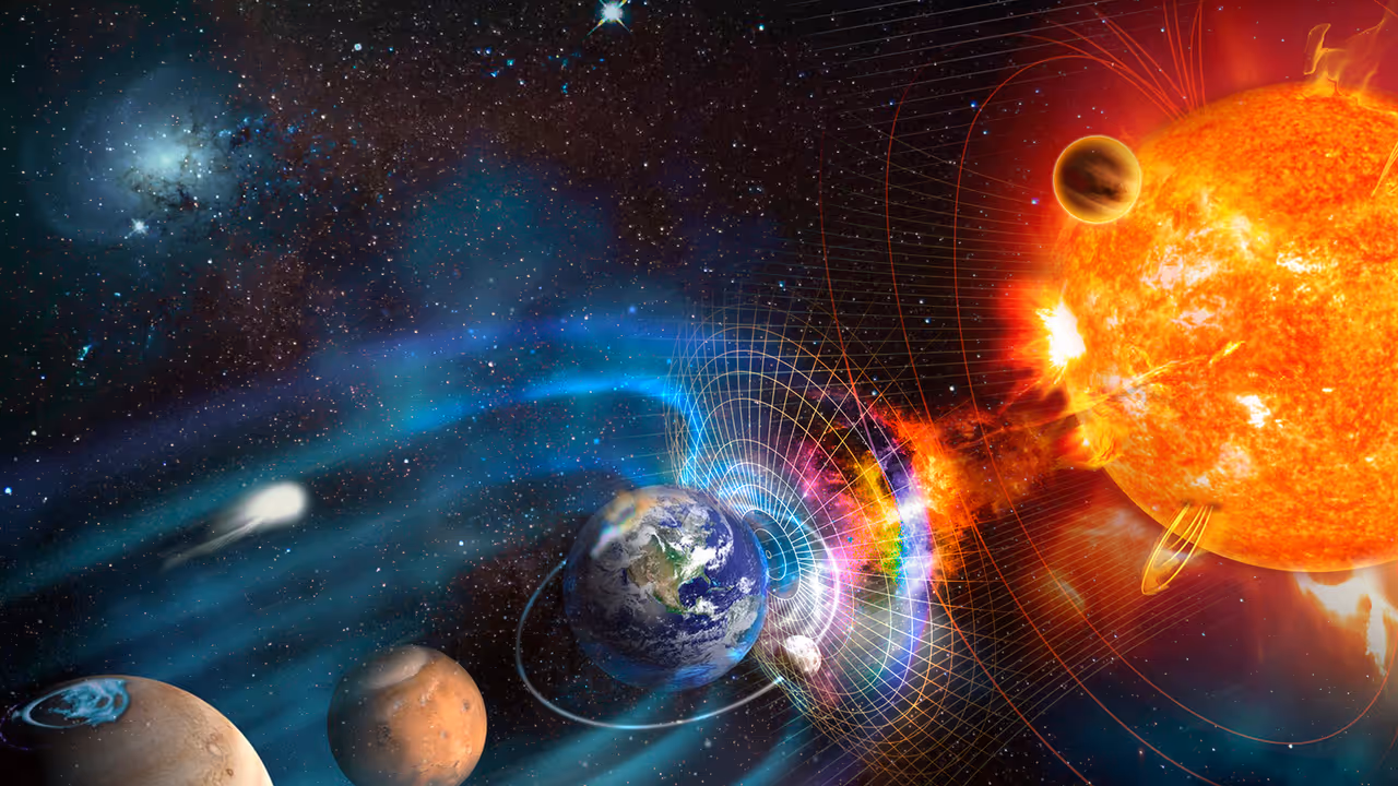 Sun Energy Particles