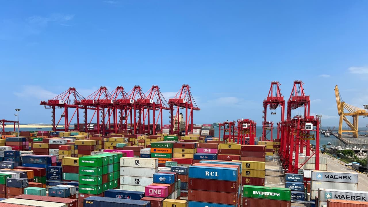 Trans shipment route Trans shipment route