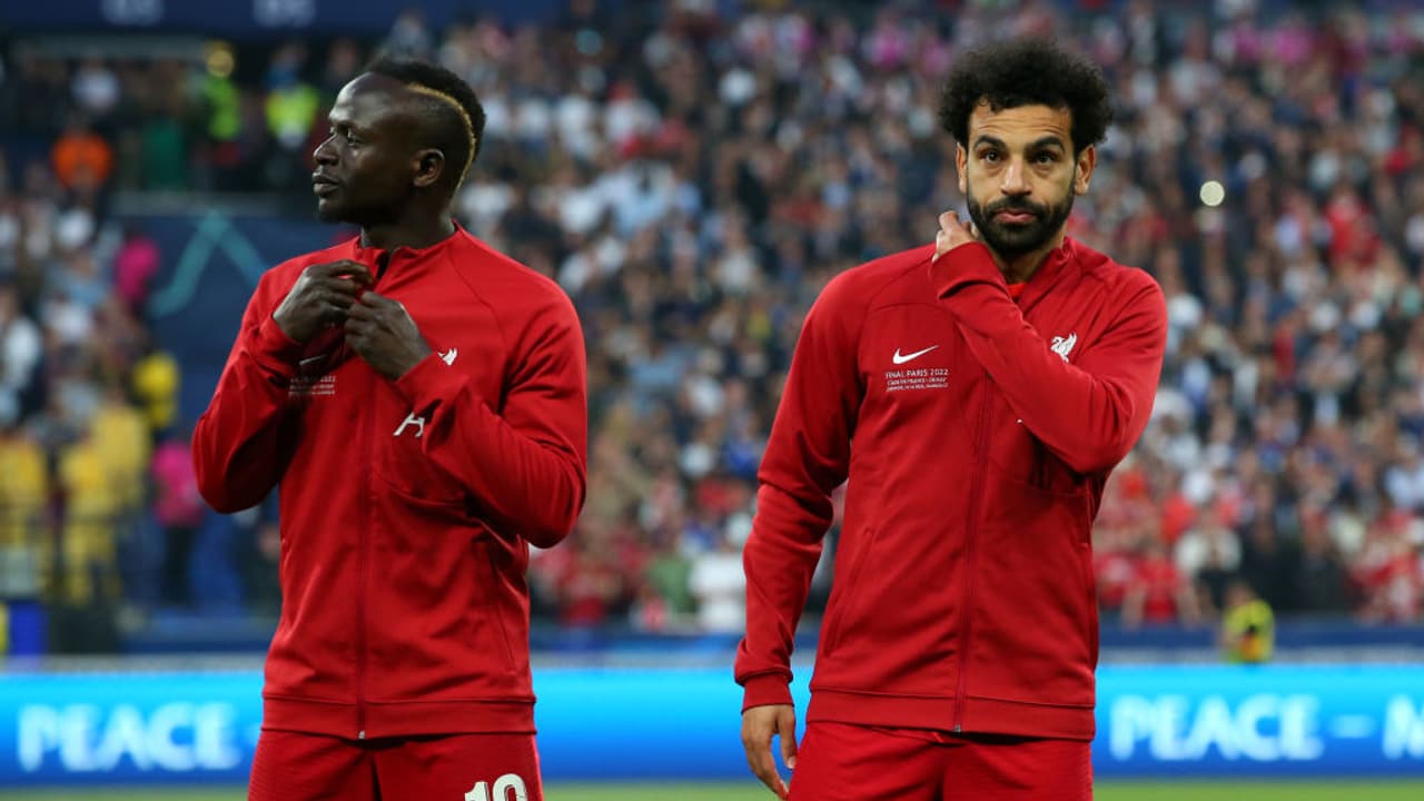 Sadio Mane, Mo Salah AFCON Sadio Mane, Mo Salah AFCON