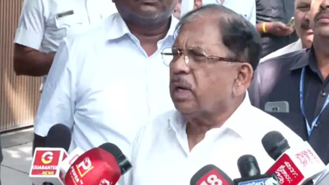 Karnataka Home Minister G Parameshwara (Photo/ANI) 
