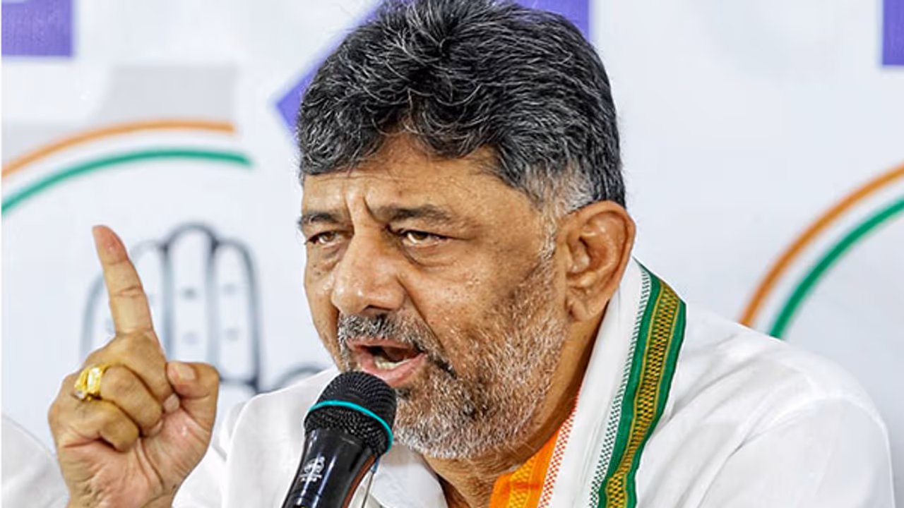 Karnataka Deputy Chief Minister DK Shivakumar (File photo/ANI)