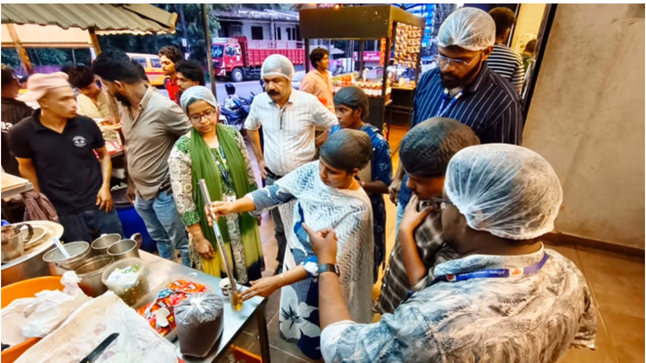 Food safety inspection Malappuram Reused cooking oil seized Food safety inspection Malappuram Reused cooking oil seized