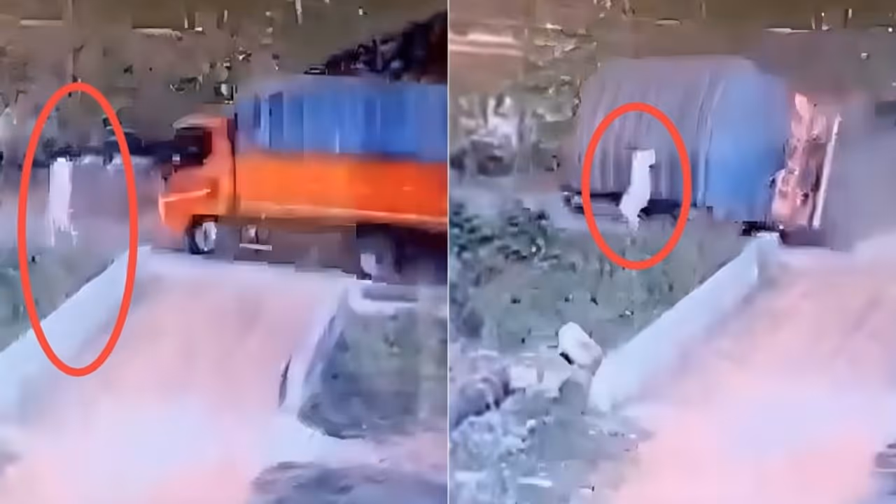 Pedestrian Hurt as Cars and Lorry Collide on Karkala Padubidri Highway Pedestrian Hurt as Cars and Lorry Collide on Karkala Padubidri Highway