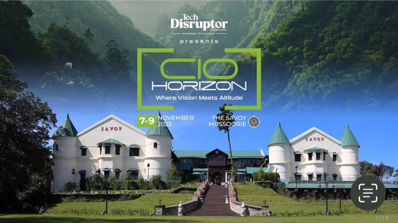 At the Historic Savoy, Mussoorie: CIO Horizon 2025 Announced by Tech Disruptor Media