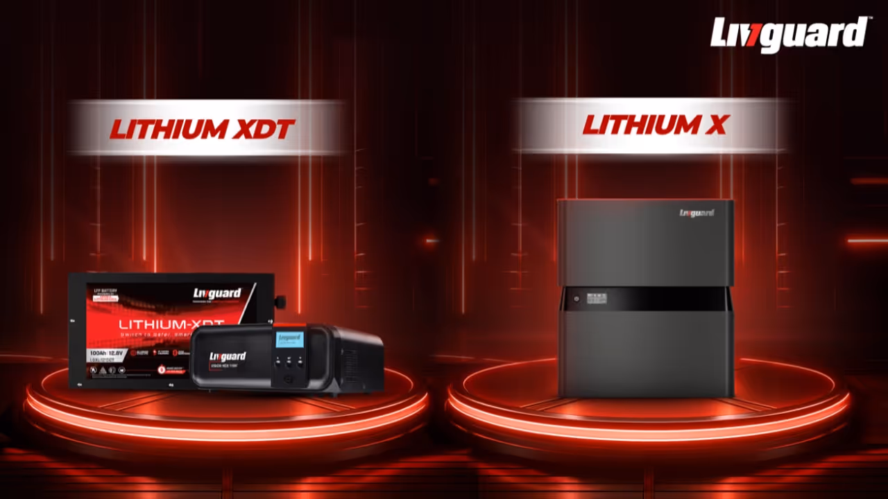 Livguard Unveils Lithium X and Lithium XDT to Redefine Home Power Solutions Livguard Unveils Lithium X and Lithium XDT to Redefine Home Power Solutions