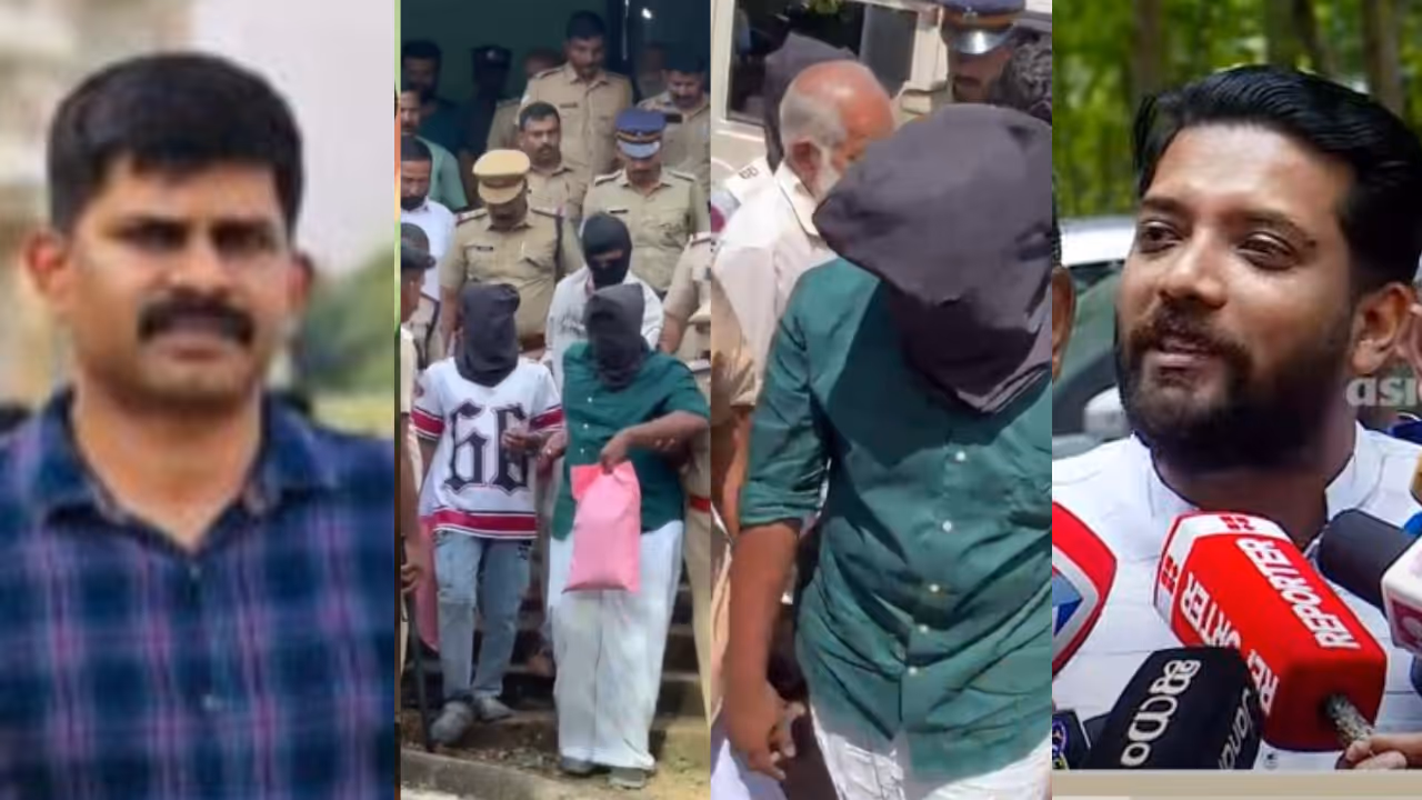 Shafi parambil MLA against vadakkanchery police SHO