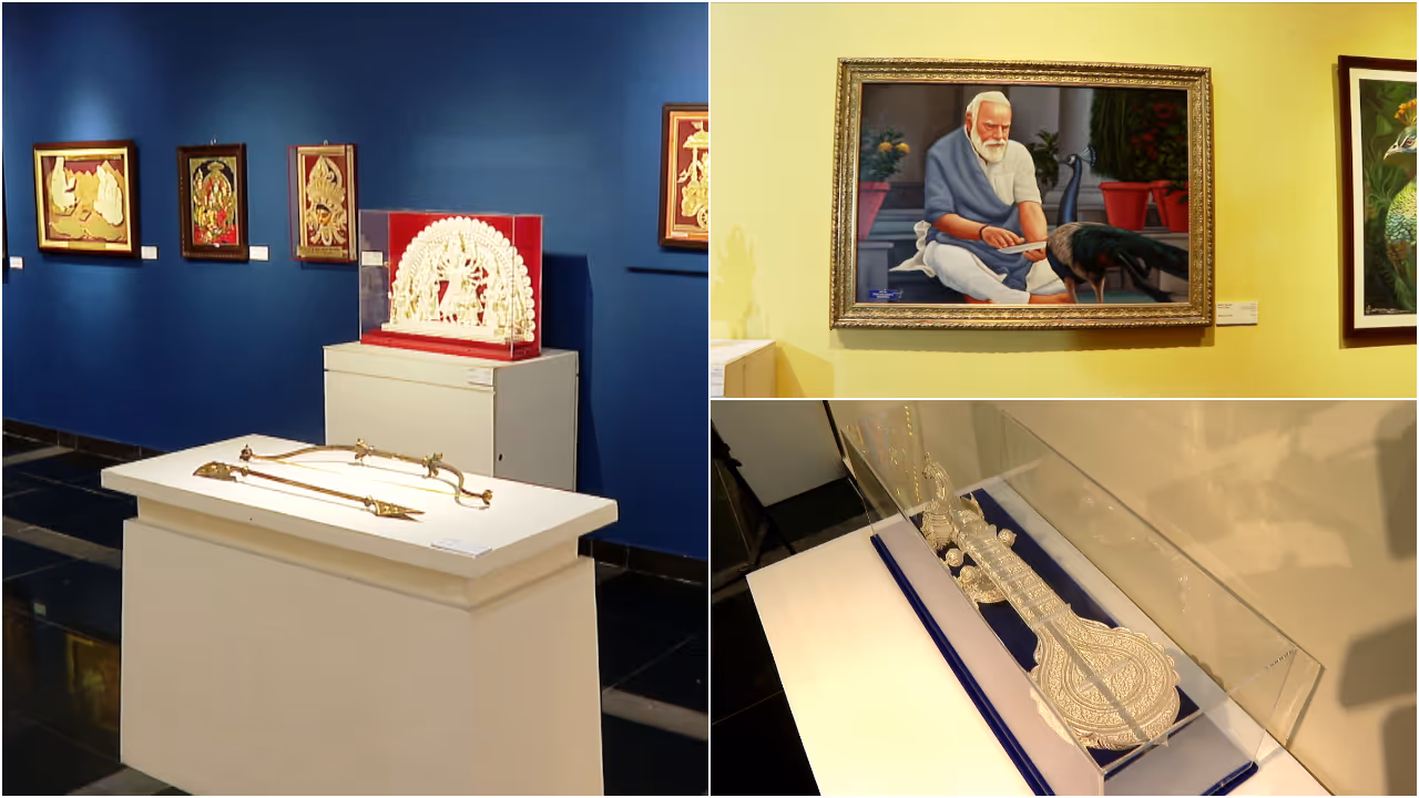 eauction for modi gifts