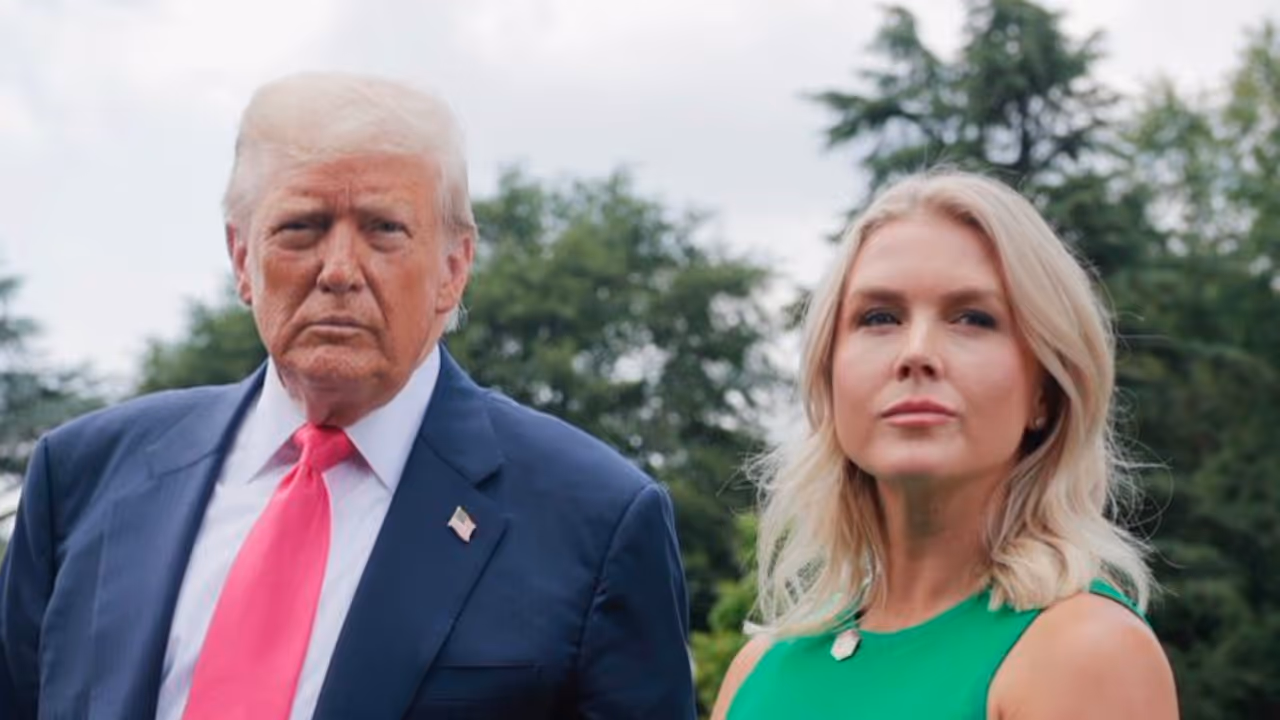 Karoline Leavitt Press Secretary H1 b Visa fee hike 