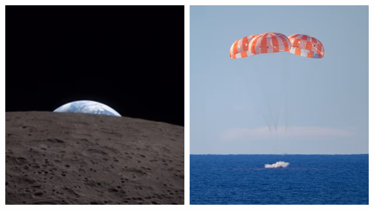 Watch the video of Artemis II splashdown NASA successful lunar mission Watch the video of Artemis II splashdown NASA successful lunar mission