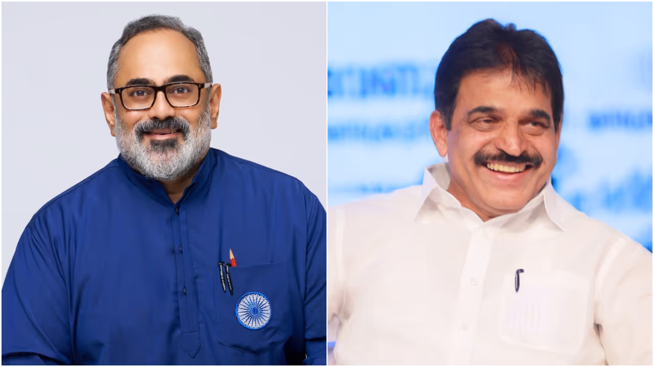 Rajeev Chandrasekhar, KC Venugopal Rajeev Chandrasekhar, KC Venugopal