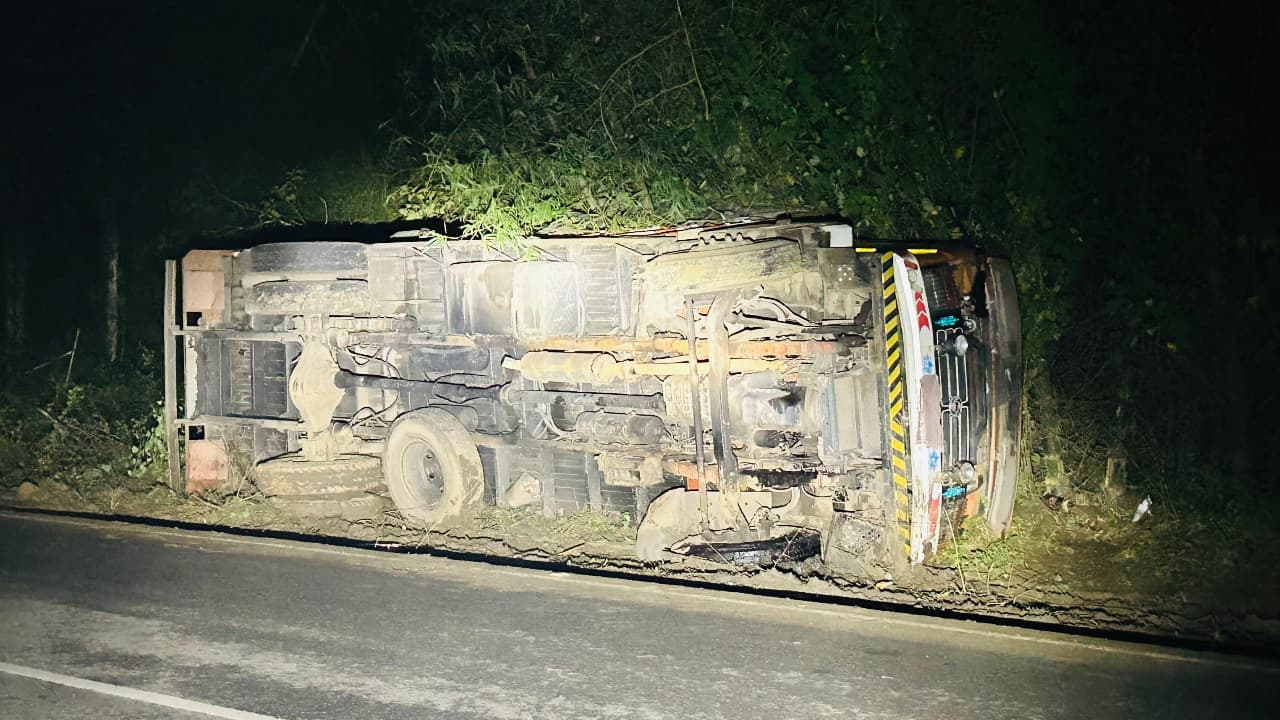 Lorry accident