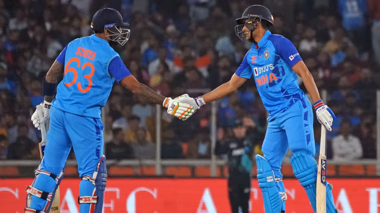 Suryakumar Yadav Shubman Gill Suryakumar Yadav Shubman Gill