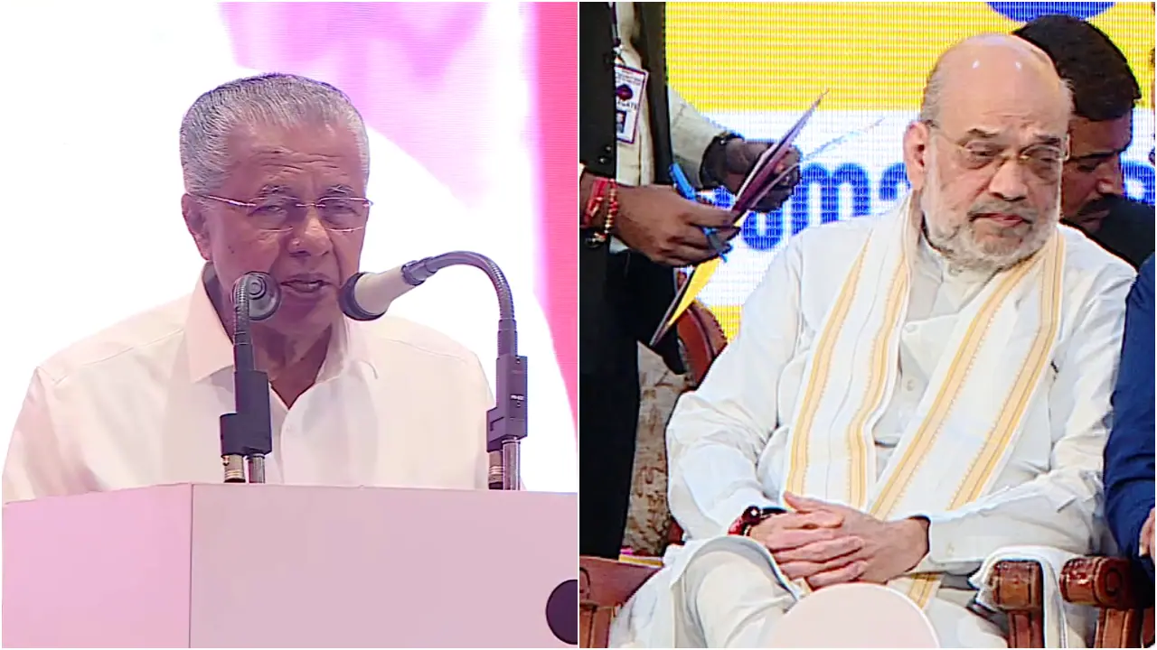 pinarayi vijayan, amith sha