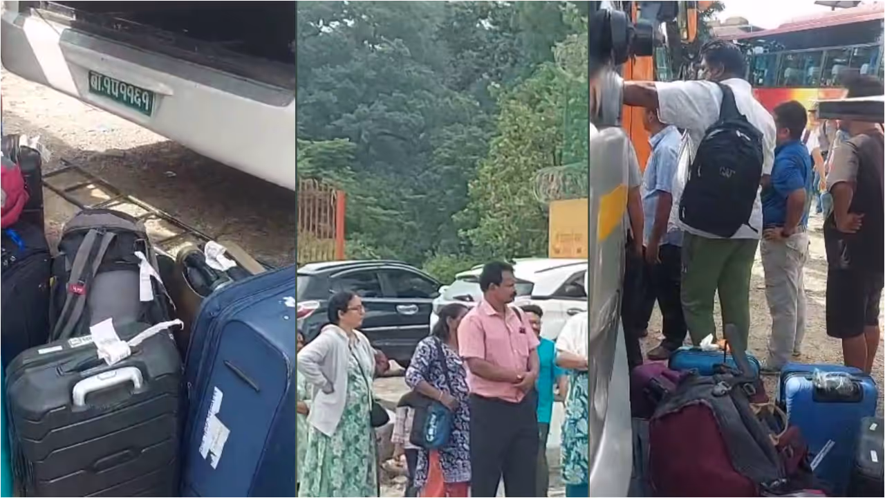 nepal gen z protest malayali tourists stranded in nepal