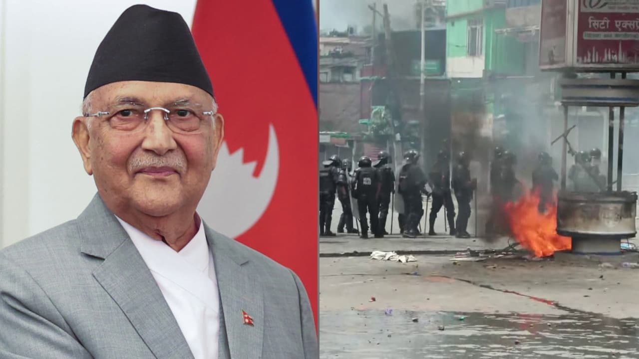 Nepal Prime Minister KP Sharma Oli resigns Nepal Prime Minister KP Sharma Oli resigns