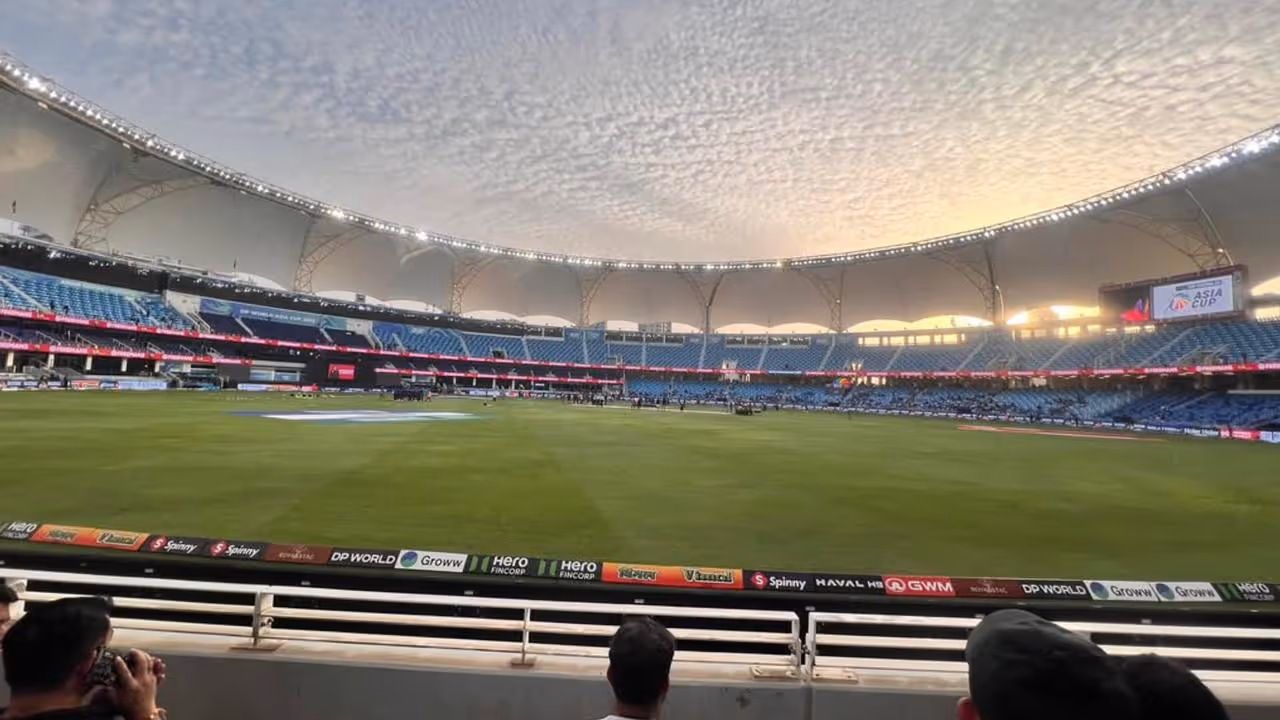 India vs Pakistan Dubai Cricket Stadium