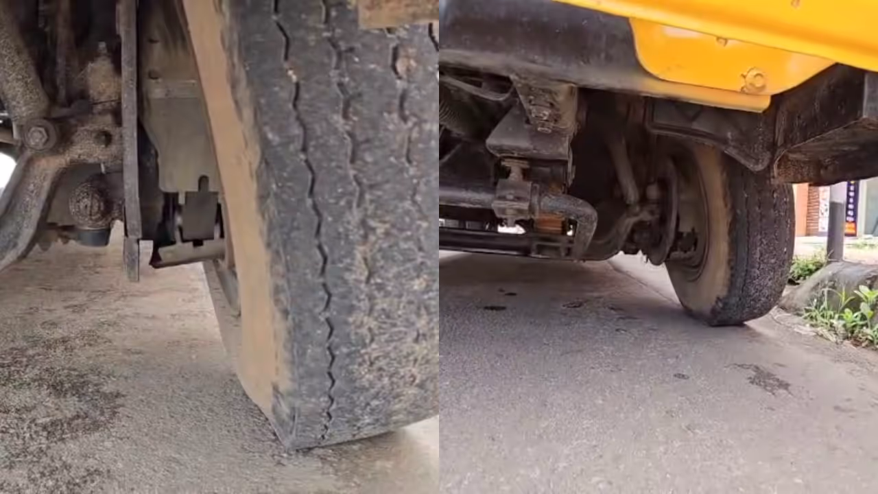 Accidental journey of school bus in Kollam