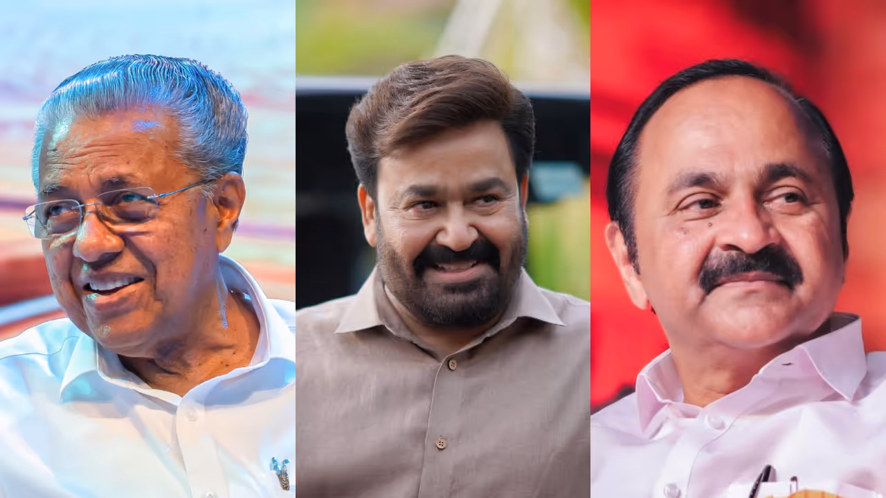 Chief Minister and Opposition Leader congratulate Mohanlal Chief Minister and Opposition Leader congratulate Mohanlal