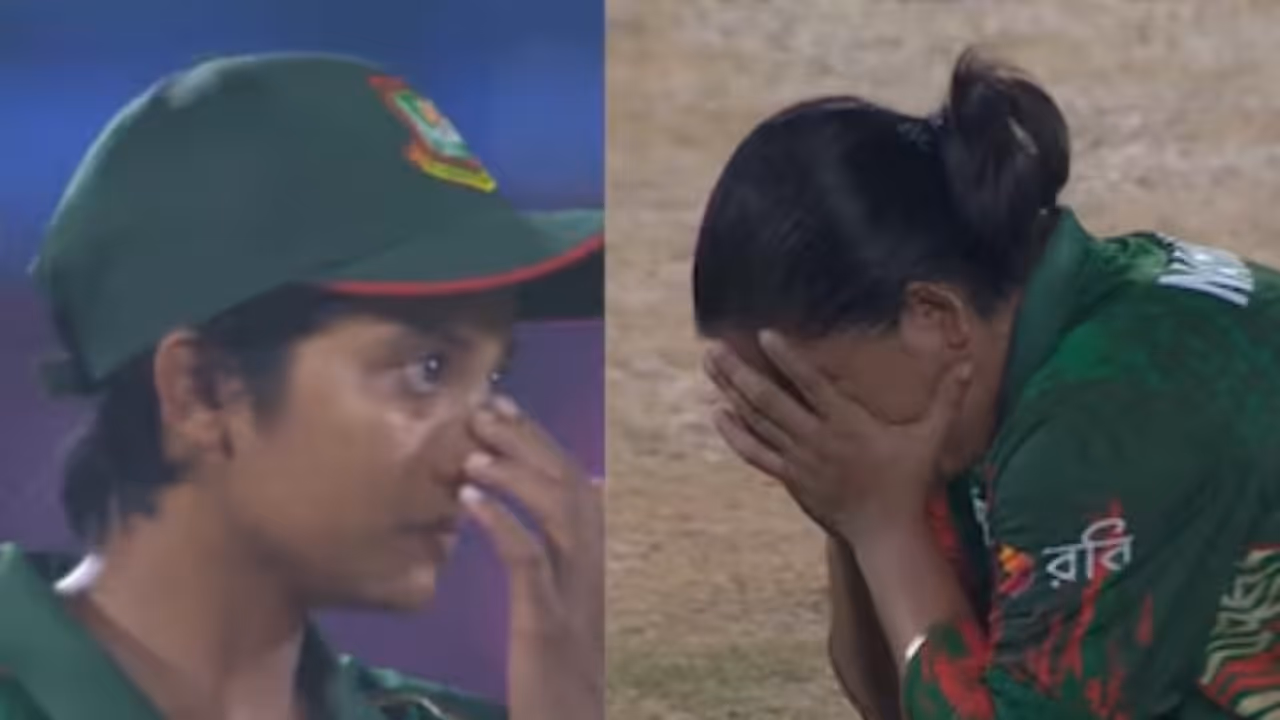 Bangladesh women in tears