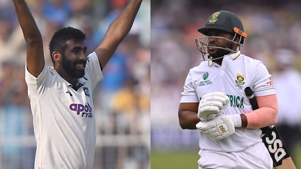 Temba Bavuma and Jasprit Bumrah Temba Bavuma and Jasprit Bumrah