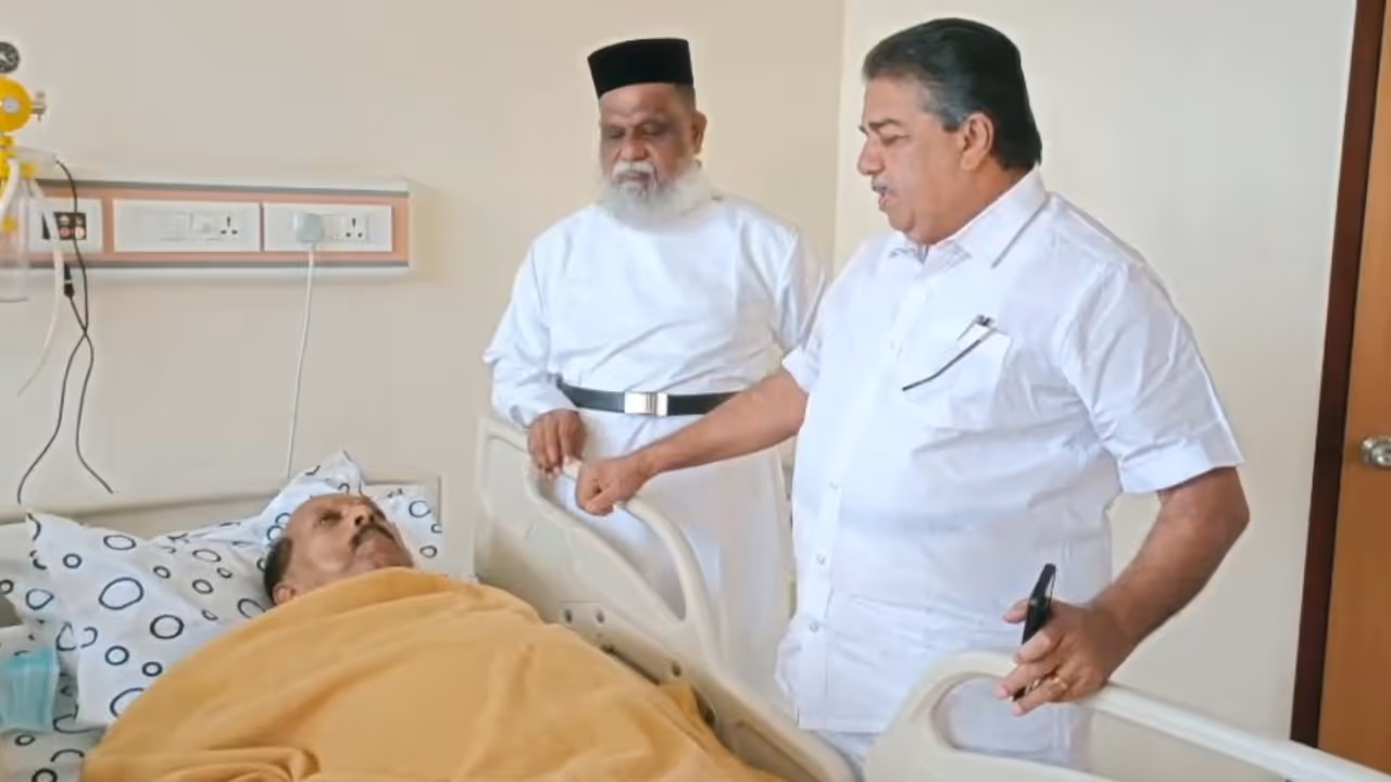 saji cheriyan with g sudhakaran