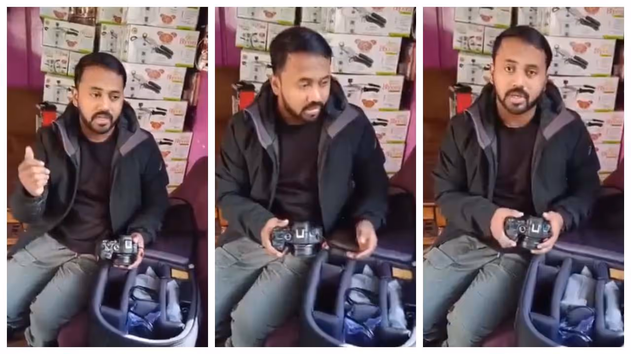 Taxi driver returns camera bag worth Rs 10 lakh Taxi driver returns camera bag worth Rs 10 lakh