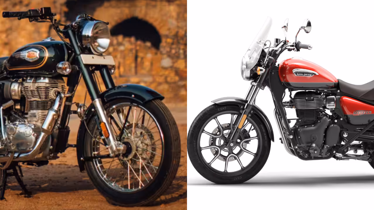RE Bullet 350 Vs RE Meteor 350 RE Bullet 350 Vs RE Meteor 350