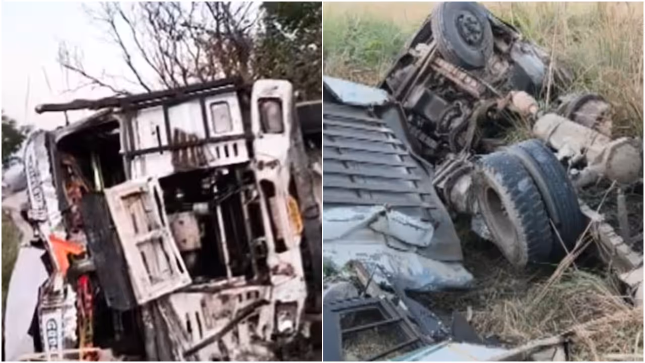 bus truck collision bus truck collision